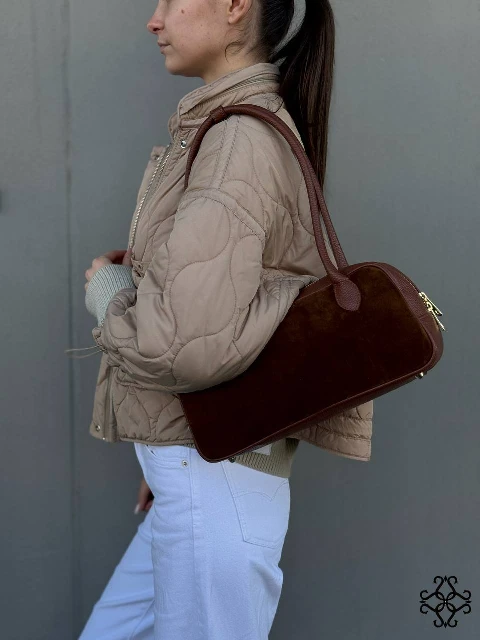 Zamšādas pleca soma 80159