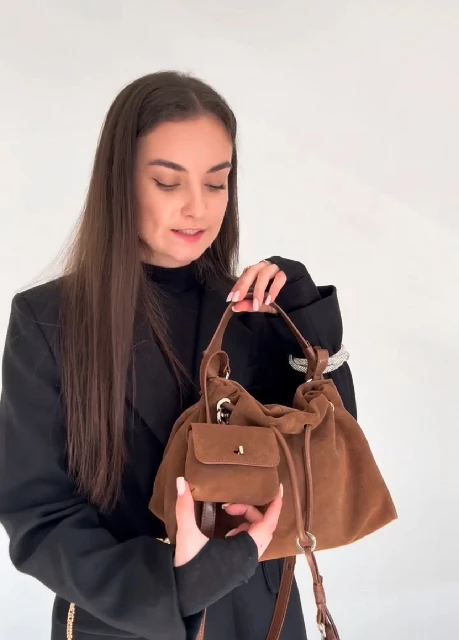 Zamšādas rokassoma 80289