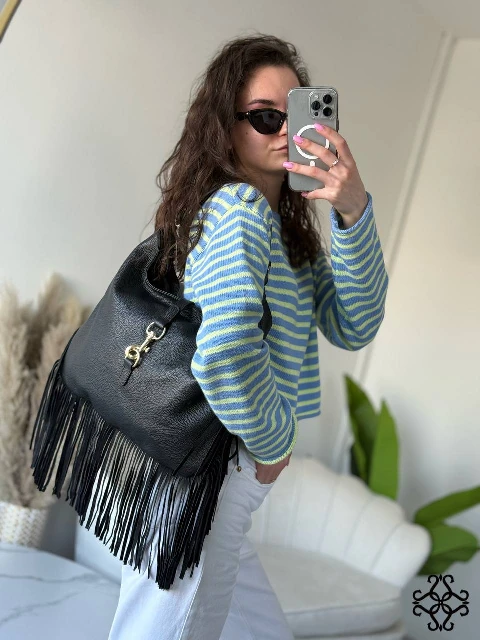 Ādas pleca soma 80413