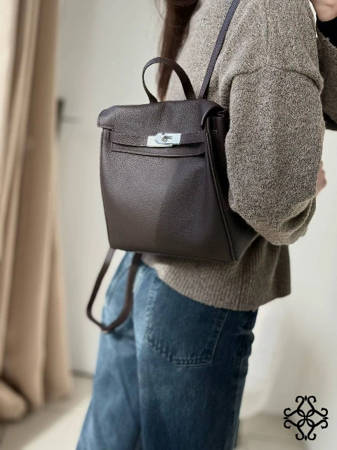 Ādas mugursoma 80393