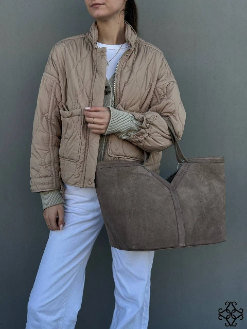 Zamšādas pleca soma 80381