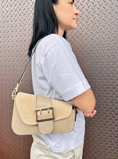 Ādas pleca soma 80259