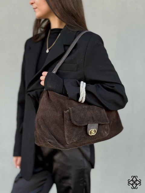 Zamšadas pleca soma 80149